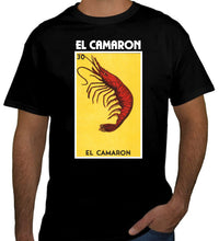Load image into Gallery viewer, El Camaron Loteria T-Shirt / Hoodie / Raglan Mexican Bingo Short Sleeve Celebration Lottery Shrimp