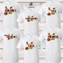 Load image into Gallery viewer, LadyBug T-Shirts Birthday Celebration Matching Party Family