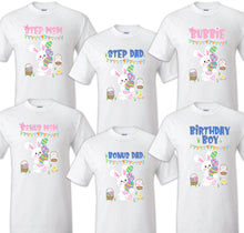 Load image into Gallery viewer, Easter BunnyT shirt Sunglasses Summer Family Birthday Matching Party Celebration