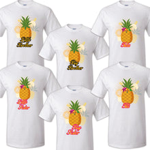 Load image into Gallery viewer, Pineapple Family Matching Birthday Party T-shirts Celebration Reunion Tropical