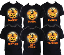 Load image into Gallery viewer, Halloween Birthday T Shirt Family matching celebration party tee Trick