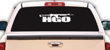 Load image into Gallery viewer, Hidalgo with gun AK 47 Decal Car Window Laptop Tamps Vinyl Sticker Mexico HGO