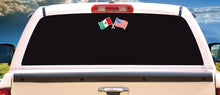 Load image into Gallery viewer, Mexican USA Unity Flags Decal Car Window Laptop Vinyl Sticker MX Latin BrownDecal Car Window Laptop Map Vinyl Sticker