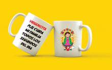 Load image into Gallery viewer, Lady of Guadalupe Mugs Hot Drink Cup 11oz Mug Coffee drink mug Virgin Mary