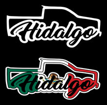 Load image into Gallery viewer, Hidalgo Decal Trokita Decal Car Window HGO Vinyl Sticker Mexico Trucking