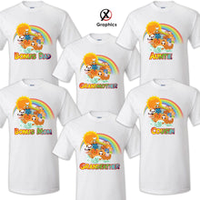 Load image into Gallery viewer, Noahs ark Family T-shirt Birthday Matching shirts Party Celebration Arca de Noe