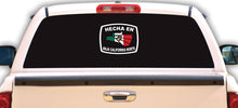 Load image into Gallery viewer, Hecha en Baja California Norte letters Decal Car Window Laptop Flag Vinyl Sticker Mexico BCN Mexican Sticker, Trucking, Trokiando Trucks MX