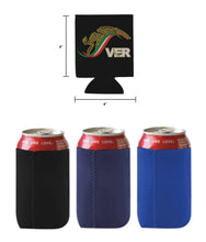Load image into Gallery viewer, Aguila Koozie Mexican Flag Beer Can holder Mexican eagle (Forest Green/Royal/Navy)