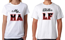 Load image into Gallery viewer, My Better Half Couple TSHIRTS / RAGLAN Matching Love - Husband Wife Boyfriend His and Her