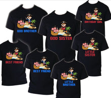 Load image into Gallery viewer, Pirate T shirt Captain Sailing tee Family Birthday Matching Party Celebration