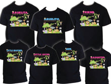 Load image into Gallery viewer, Safari Jungle Family T Shirt Birthday Boy Girl Zoo Party Tee Matching shirts