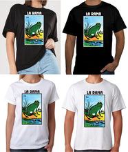 Load image into Gallery viewer, La Rana T-shirt / Raglan / Hoodie Loteria Mexican Bingo Funny Polaca Lottery Game shirt