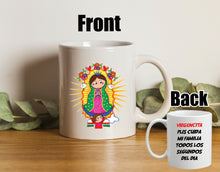 Load image into Gallery viewer, Lady of Guadalupe Mugs Hot Drink Cup 11oz Mug Coffee drink mug Virgin Mary