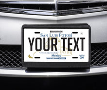 Load image into Gallery viewer, San Luis Potosi Car Plate aluminum License Plate Mex SLP Mexico State CUSTOMIZED Trokas Trokiando Estados de Mexico, Mexican State Car Plate