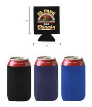 Load image into Gallery viewer, El Papa mas Chingon Koozie Men Women Spanish Quote Funny Need a Beer Can holder Spanish Koozie Beer holder Cozies