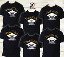 Load image into Gallery viewer, Family of Graduate Shirts, Graduation Matching Grad Shirt, 2023 Graduation