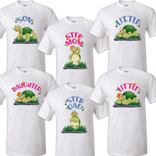 Load image into Gallery viewer, Turtle Family Matching Birthday Party T-shirts Shirt Celebration Reunion Kids