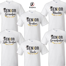 Load image into Gallery viewer, Family of Graduate Shirts, Graduation Matching Grad Shirt, 2021 Graduation 7