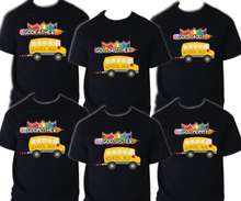Load image into Gallery viewer, School Bus T shirt Captain Sailing Family Birthday Matching Party Celebration