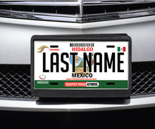 Load image into Gallery viewer, Hidalgo Car Plate aluminum License Plate Mex HGO Mexico State CUSTOMIZED Trokas Trokiando Estados de Mexico, Mexican State Car Plate