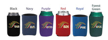 Load image into Gallery viewer, Aguila Koozie Mexican Flag Beer Can holder Mexican eagle (Black/Purple/Red)