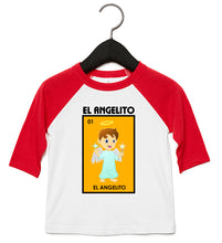 Load image into Gallery viewer, El Angelito Loteria Mexican Bingo T Shirt/Hoodie/Raglan Mexican Bingo Lottery Little angel