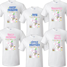 Load image into Gallery viewer, Easter BunnyT shirt Sunglasses Summer Family Birthday Matching Party Celebration
