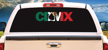 Load image into Gallery viewer, Ciudad de Mexico letters Decal Car Window Laptop Map Vinyl Sticker Estado DF CDMX Trokiando Trucks Vehicle Decal Trucks vehicle Mexican