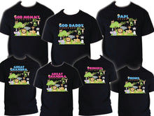 Load image into Gallery viewer, Safari Jungle Family T Shirt Birthday Boy Girl Zoo Party Tee Matching shirts