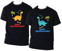 Load image into Gallery viewer, Dinosaur t shirt Birthday Matching Party Family Kid Tshirt Mom, dad, sister