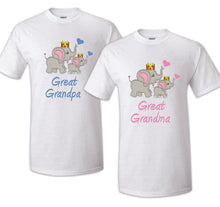 Load image into Gallery viewer, Elephant Birthday Matching T-shirt Party Family Kid Reunion Celebration Tee Shirt