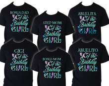 Load image into Gallery viewer, Mermaid Family Matching Birthday Party T-shirts Shirt Celebration Reunion Kids 3