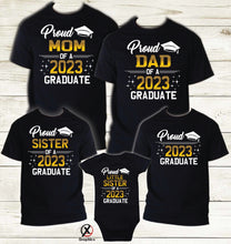 Load image into Gallery viewer, Family of Graduate Shirts, Graduation Matching Grad Shirt, 2023 Graduation 2