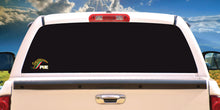 Load image into Gallery viewer, Mexican Eagle Decal escudo car window vinyl sticker Gobierno Mex. Puebla Pue Estado Mexican Flag Trokiando Trokitas trucking decals