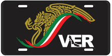 Load image into Gallery viewer, Mexican Logo Car Plate aluminum License Plate Gobierno de Mexico logo Plate
