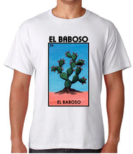 Load image into Gallery viewer, El Baboso Loteria T-Shirt Mexican Bingo Short Sleeve Celebration Lottery Nopal