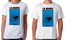 Load image into Gallery viewer, La Araña T-shirt Loteria Shirt Mexican Bingo Funny Polaca Lottery Game Spider