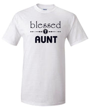 Load image into Gallery viewer, Blessed t shirt Matching Party Family Kid Tshirt Mom, dad, sister Faith God
