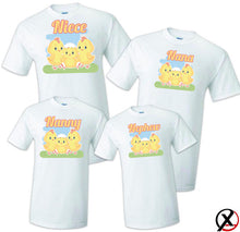 Load image into Gallery viewer, Chick t shirts Birthday Matching Party Family Kid Tshirt Little Chick, Chicken