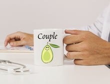 Load image into Gallery viewer, Avocado Mugs Best Couples mug his and hers vegan Mug Couples, Wife & Husband