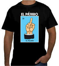 Load image into Gallery viewer, El Pajaro Loteria T-Shirt Mexican Bingo Tee Celebration Lottery shirts