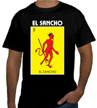 Load image into Gallery viewer, El Sancho t-shirt Mexican Bingo Short Sleeve, Gift, Celebration el amante tee
