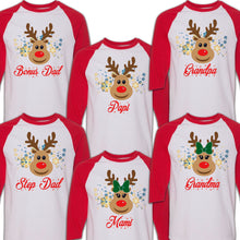 Load image into Gallery viewer, Reindeer Shirts Matching Pajamas, Deer Matching Shirt, Matching Xmas, Reindeer Outfit, Christmas Matching Tees, Family Matching Reno Tee