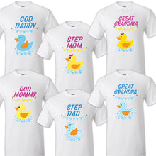 Load image into Gallery viewer, Ducky Family Matching Birthday Party T-shirts Celebration Reunion Yellow duck