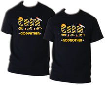 Load image into Gallery viewer, Construction Crew Birthday Matching T-shirts Party Family Kid shirt Digger Dump