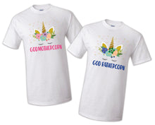 Load image into Gallery viewer, Unicorn T shirt Birthday Matching Party Reunion Celebration Family Kid Baby Glitter