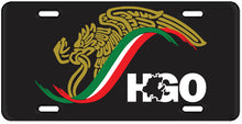 Load image into Gallery viewer, Mexican Logo Car Plate aluminum License Plate Gobierno de Mexico logo Plate