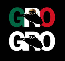 Load image into Gallery viewer, GRO letters Decal Car Window Laptop Map Vinyl Sticker Guerrero Mexico