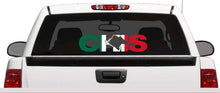 Load image into Gallery viewer, Chiapas letters Decal Car Window Laptop Map Vinyl Sticker Mexico CHIS