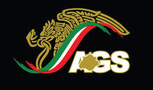 Load image into Gallery viewer, Mexico escudo car window vinyl sticker Decal Gobierno Mex. AGUASCALIENTES AGS Estado Mexican Flag Trokiando Trokitas trucking decals